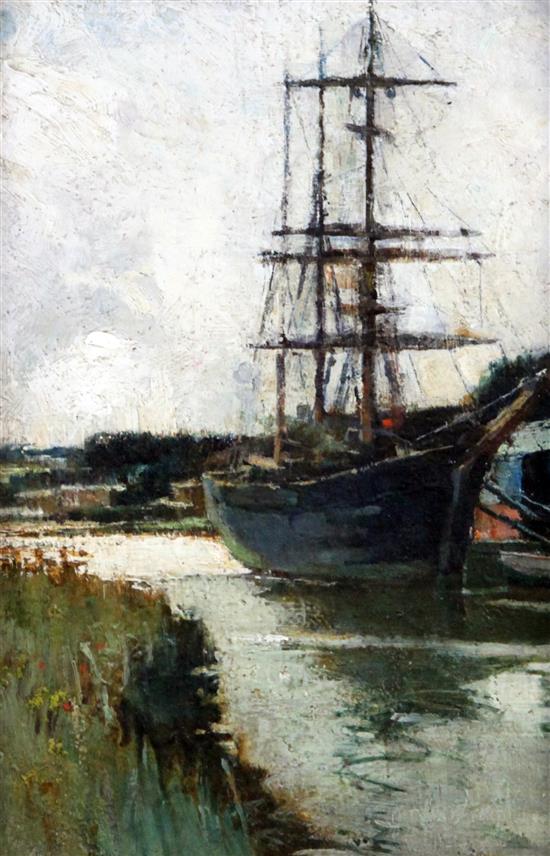 John Henry Inskip (1864-1947) Arundel, The River Arun, 10.5 x 6.75in.